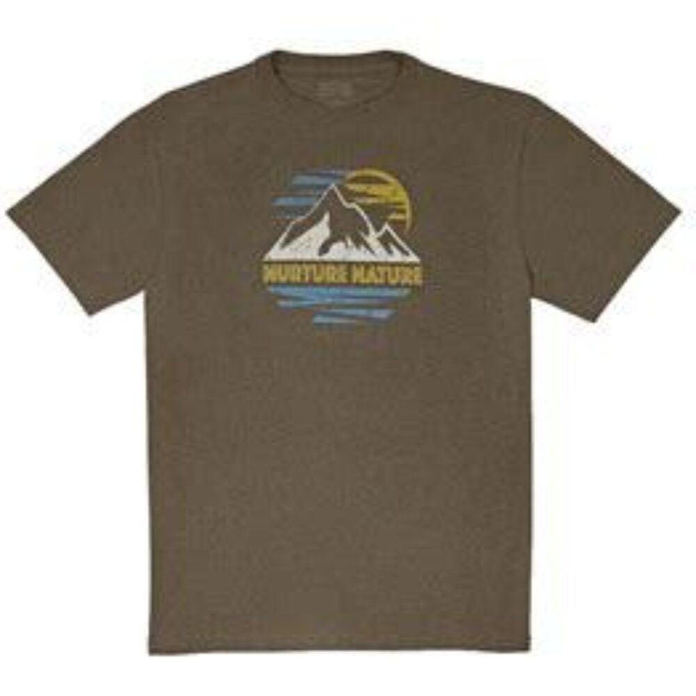 Solmate Socks - Nurture Nature - T-Shirt  Brown - New - X- Large